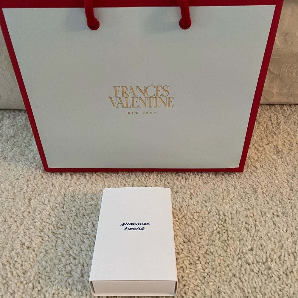 Frances Valentine fragrances “summer hours“ eau de parfum collection.